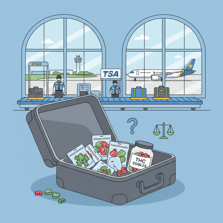 Can You Fly with THC Gummies